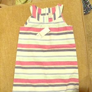 Striped kids dress